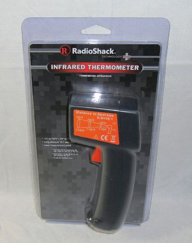 New RadioShack 22-170 Infrared Thermometer Pistol Grip Design 10.1 Range