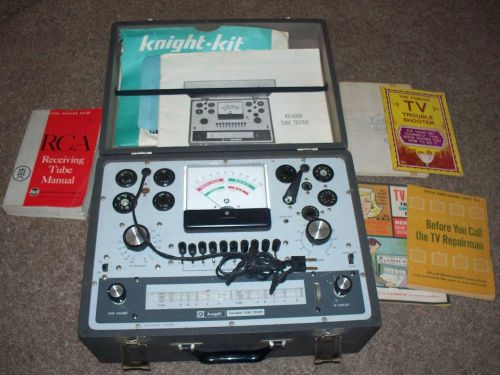 Knight KG-600B Carry Case Type Vacuum Tube Tester Kit KG600B 5A