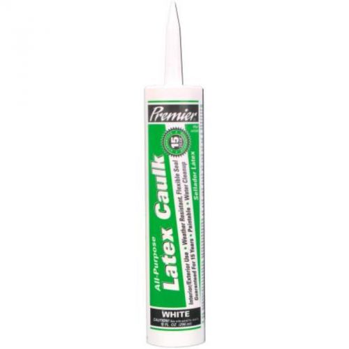 Latex Caulk White 441048 PREMIER Adhesive Caulk 441048 076335410487