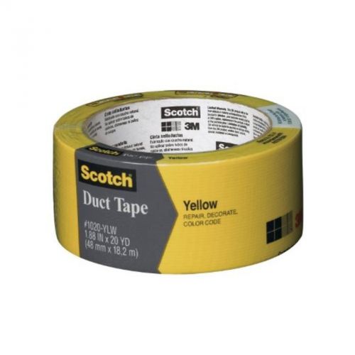 YELLW DUCT TAPE 1.88 X 20YARD 3M Cloth - Color 1020-YLW-A 051131982000