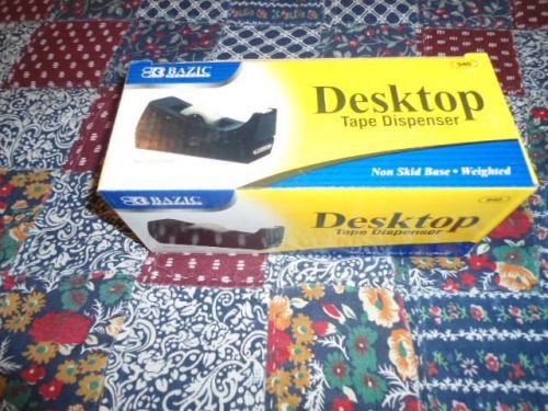 Bazic Core Desktop Tape Dispenser Heavy Duty