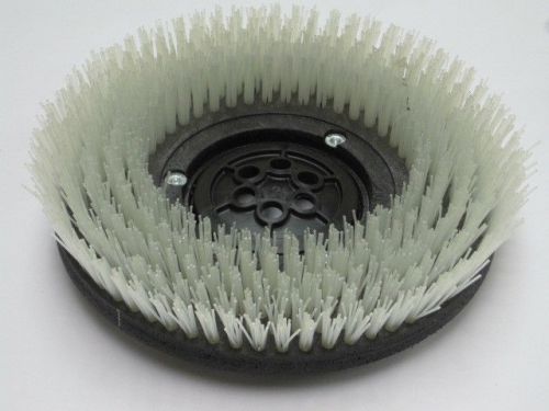 Carlisle 36894212 Flo Pac 12.5&#034; Stiff Nylon Brush (Side) w/Plate