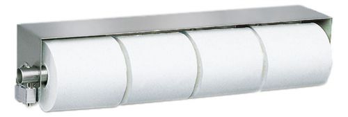 Royce Rolls Model #TP-4 Stainless Steel Standard Quad (Four-Roll) TP Dispenser