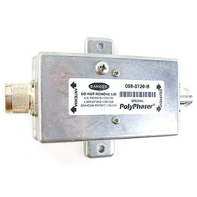 PolyPhaser 850-960MHz Impulse Suppressor 0880720B