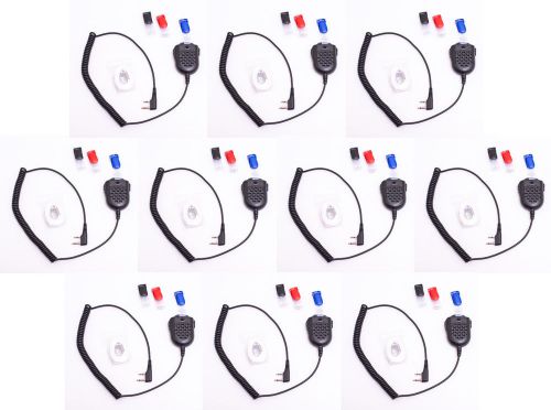 10 pcs speaker microphone for icom ic-f3022s/f3022t ic-f31gs/f31gt/f4gs/f4gsn for sale