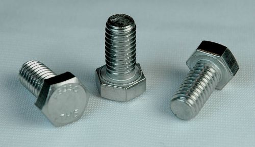 Qty x10 pcs 3/8-16 x 3/4&#034; hex head cap screw ss bolts hx hd 18-8 stainless steel for sale