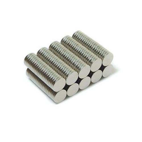 200pcs 6x1mm Disc Neodymium Permanent Super Fridge Magnets Craft N35