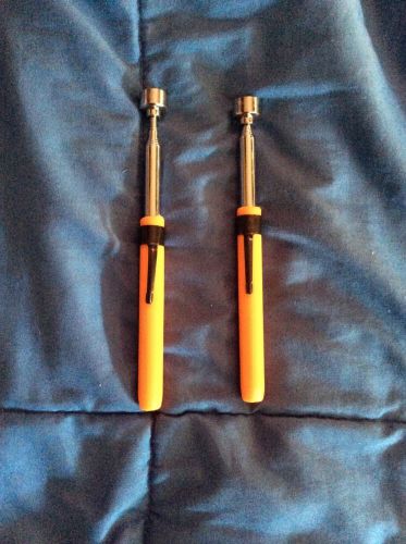 2x New. Orange Magnetic Pointer