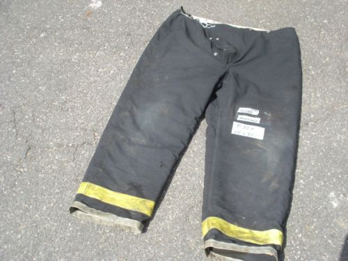 48x29 Pants Big Black Firefighter Turnout Bunker Fire Gear GLOBE.....P354