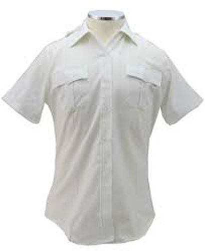 ELBECO PARAGON WOMENS WHITE UNIFORM SHIRT SHORT SLEEVE Size 34