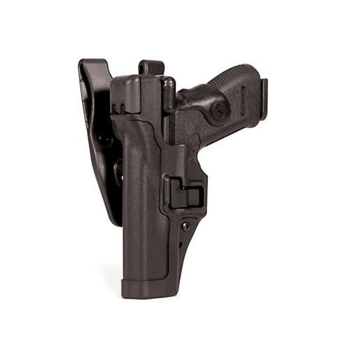 Blackhawk 44h107bk-l lh matte black level 3 serpa duty holster springfieldxd/xdm for sale