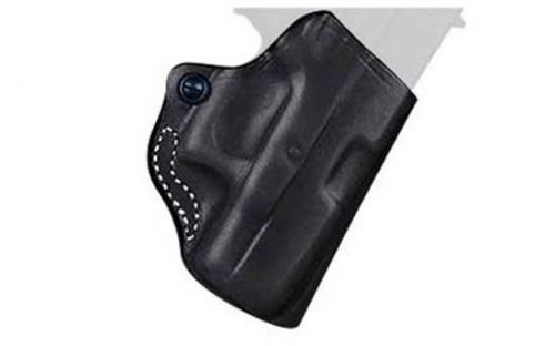 Desantis 019 miniscabbard belt holster rh blk lcp w/crim trace leather 019baq2z0 for sale