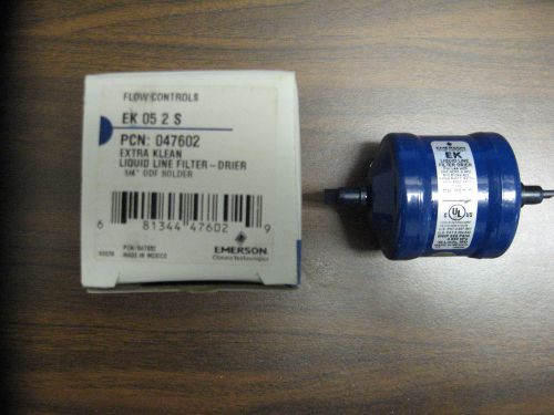 1 EMERSON LIQUID LINE FILTER/DRIER PCN 047602 &#034;NOS&#034;