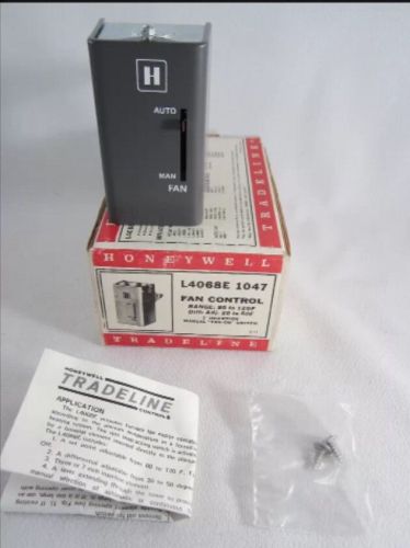 Honeywell Tradeline Fan Control No. L4068E 1047   - New Old Stock