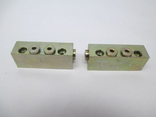 LOT 2 LUBRIQUIP ASSORTED MSP-5S 20S HYDRAULIC LUBRICATOR VALVE BLOCK D279382