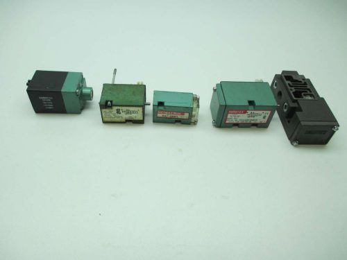 Lot 5 numatics assorted 228-690b 081ss400k solenoid valve part d395414 for sale