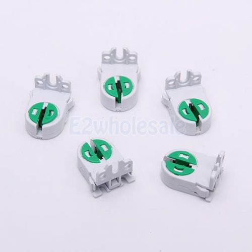 5pcs t5 lamp holder light sockets ac 100-250v for fluorescent lamp led light box for sale