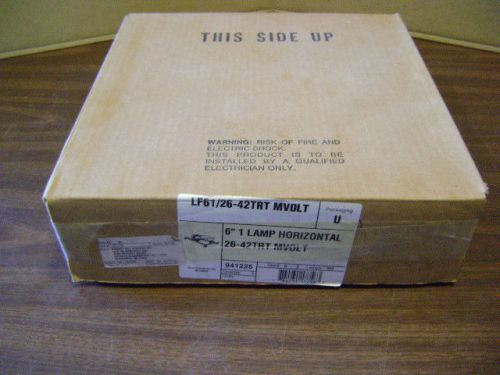 Lithonia Lighting 6&#034; 1 Lamp Horizontal Frame-In P/N LF61/26-42TRT MVOLT (NIB)