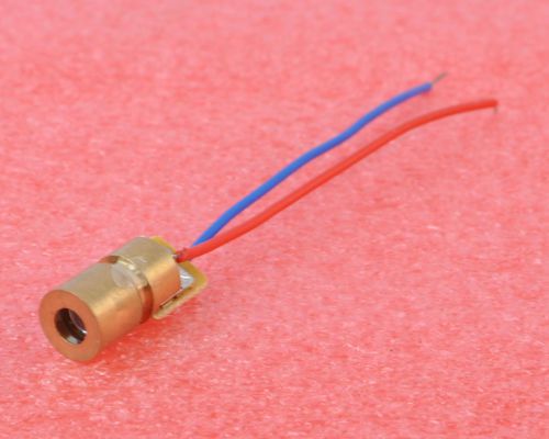 10pcs mini 650nm 6mm 5V 5mW Laser Dot Diode Module Head WL Red