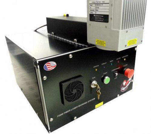 30 WATT NUFERN USA FIBER  YTTERBIUM PULSED LASER WITH SCAN HEAD &amp; CONTROLLER