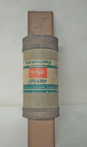 FPE ECONOMY ERS-600 / 600 AMP / 600 VOLTS RENEWABLE FUSE