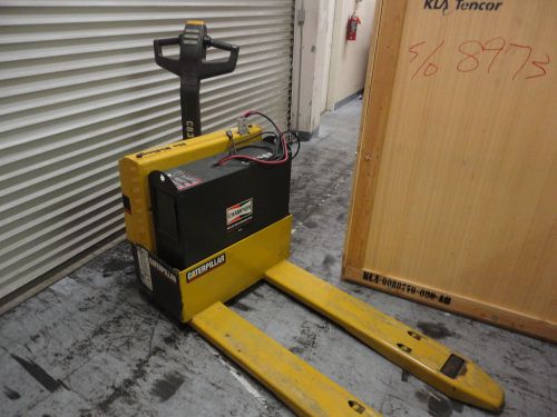 Caterpillar NPP40 4000 Lbs Electric Pallet Jack Cat Lift Truck Toyota Big Joe