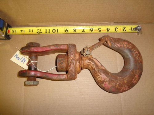 Crosby / Mckissick  Hoist Hook Swivels  Winch Rig Nov184