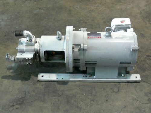 NACHI ECKERLE IP PUMP MODEL H-4B-32-20 PUMP W/ 20 HP (15 KW) MITSUBISHI MOTOR