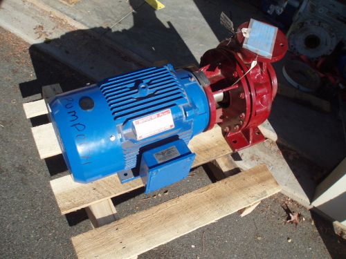 American Marsh High Efficiency 15HP 230/460 volt  Motor and REC 1800 RPM Pump