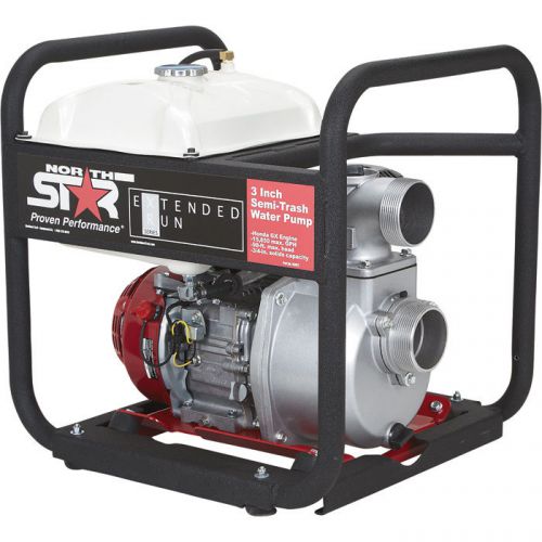 NorthStar Extended Run Semi-Trash Water Pump-3in #109171