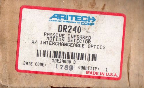 ARITECH DR 240 passive infrared motion detector/new old stock