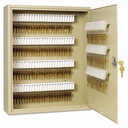 Steelmaster Key Cabinet, 200-Key, Steel, Sand (MMF201920003)