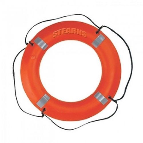 STEARNS I030ORG-00-REF RING BUOY - Type IV Ring Buoy with Reflective Tape