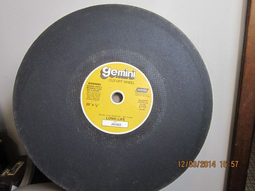 Norton  20&#034; abrasive saw blades for sale