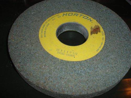 Norton 10 x 1 x 2 1/2 Grinding Wheels lot of 10