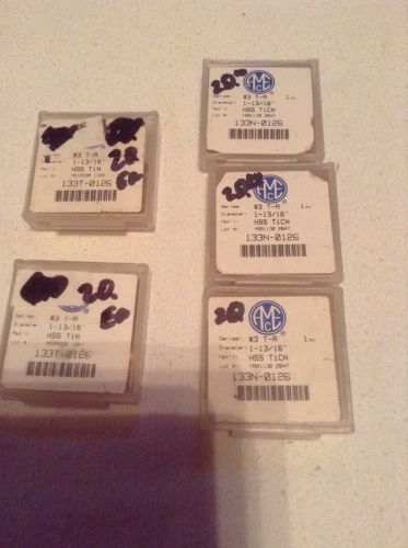 Lot of 5 AMEC 1 13/16&#034; Spade Drill Inserts