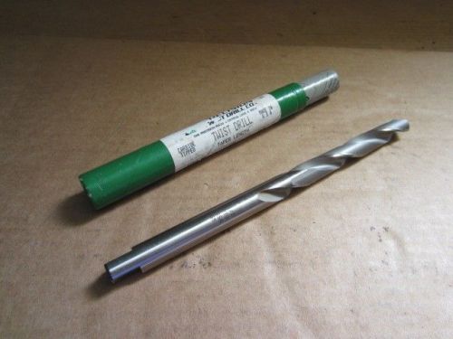 Nos precision twist drill carbide tipped taper length drill bit 1/2&#034; straight sh for sale