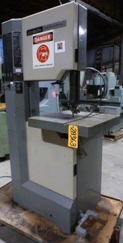 DELTA VERTICAL BAND SAW 28-663 20&#034; (28363)