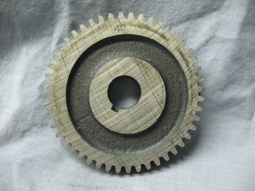 South bend metal lathe - change gear - 48t - 32k48n1 - sb 9&#034; or sb 10k for sale