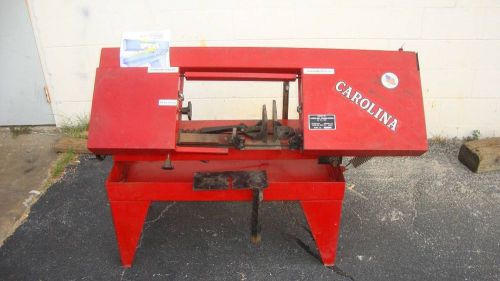 CAROLINA 7X12 METAL  BANDSAW HORIZONTAL AND VERTICAL SINGLE PHASE