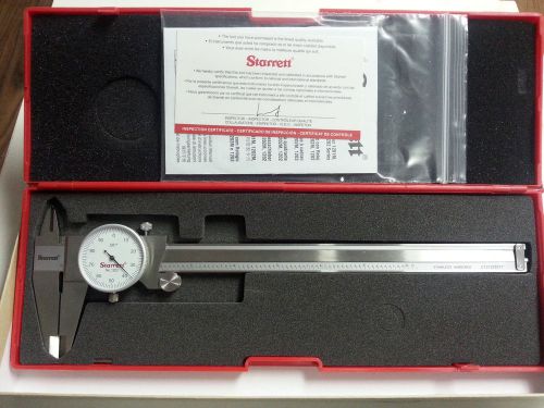 Starrett 1202-8 dial caliper 0-8&#034; edp no. 66979