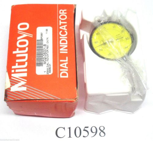 NEW MITUTOYO DIAL INDICATOR REV. CNTR. 2050-01 LOT C10598