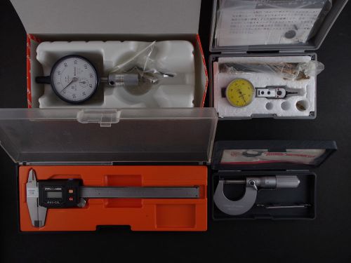 Mitutoyo, NSK -- Metric tools Test Indicator, Depth Gauge, Micrometer, etc