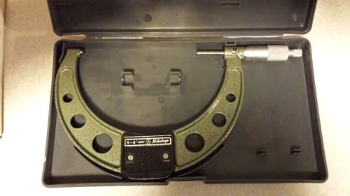 Mitutoyo 5&#034; - 6&#034; micrometers #103 -220