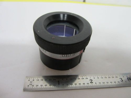 OPTICAL METROLOGY KEUFFEL ESSER LENS 712656 ?? TARGET AS IS OPTICS BIN#HI-24