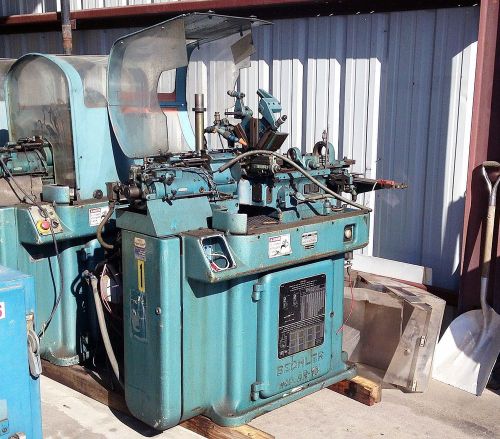 Bechler swiss screw machine (ar-10) + 10ft bar feed + 208v transformer for sale