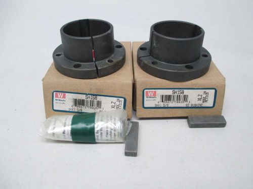 LOT 2 NEW TB WOODS SH158 SHX1 5/8 SG BUSHING 1-5/8IN BORE D354994