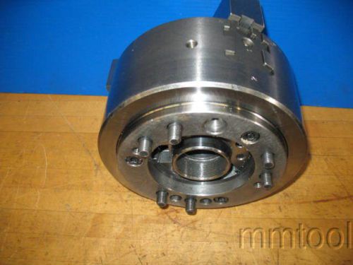 MMK 8&#034; CNC LATHE 3 JAW POWER CHUCK HA6-8-46 A-6 MOUNT