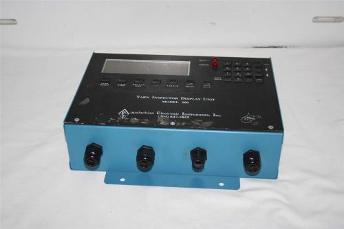 APPALACHIAN MODEL 500 YARN INSPECTOR BROKEN END DETECTOR DISPLAY UNIT