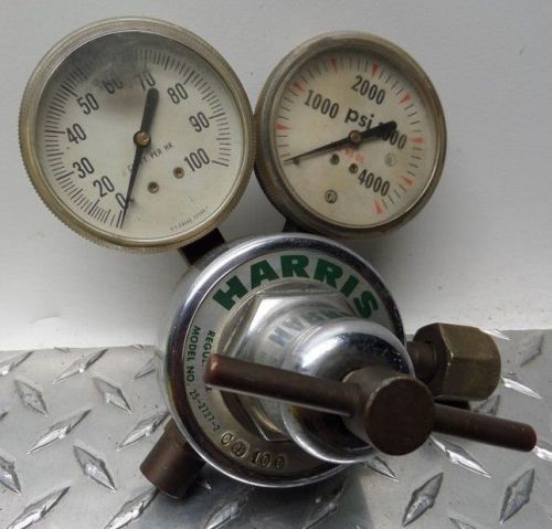 HARRIS 25-2727-2 REGULATOR FOR OXYGEN ACETYLENE WELDING